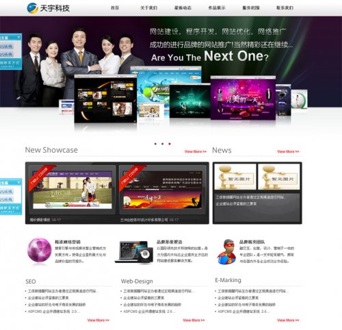 SEO网络企业网站源码,网络建站网站源码（企业CMS程序）