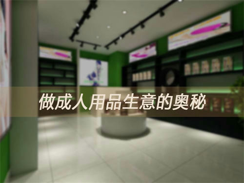 深度解析成人用品无人售货店 赚钱 创业 好文分享 第1张