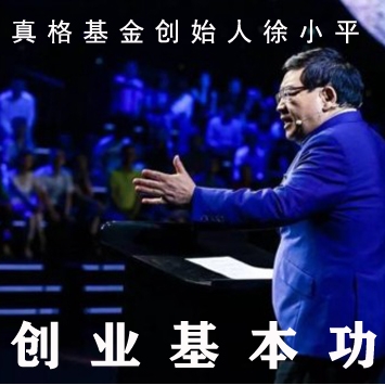 真格基金创始人徐小平《创业基本功》创业教程