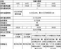 中国移动宽带套餐价格表2025 不同套餐资费一览表